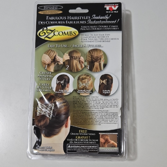 EZ Combs Hair Accessories Set - Picture 3 of 5